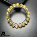 上品 EU製 ★ROBEAN・極!極満針ルチルクォーツ★ブレスレット パワーストーン アクセサリ ギフト プレゼント メンズ レディース 天然石 綺麗 金運 お守り 10.9-11.3mm K0721861