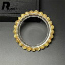 希少 EU製 ★ROBEAN・極!極満針ルチルクォーツ★ブレスレット パワーストーン アクセサリー 水晶 開運 天然石 原石 綺麗 幸運 ギフト プレゼント メンズ レディース 金運 お守り 7.3-7.8mm M0722893
