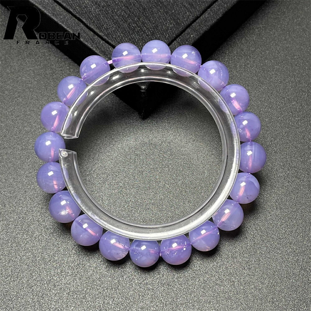 Rakuten - 絶賛 EU製 ★ROBEAN・スコロライト★パワーストーン ブレスレット アクセサリー 天然石 開運 綺麗 ギフト プレゼント メンズ レディース 男女兼用 お守り 綺麗 幸運 贈り物 9.6-10.1mm M0408889