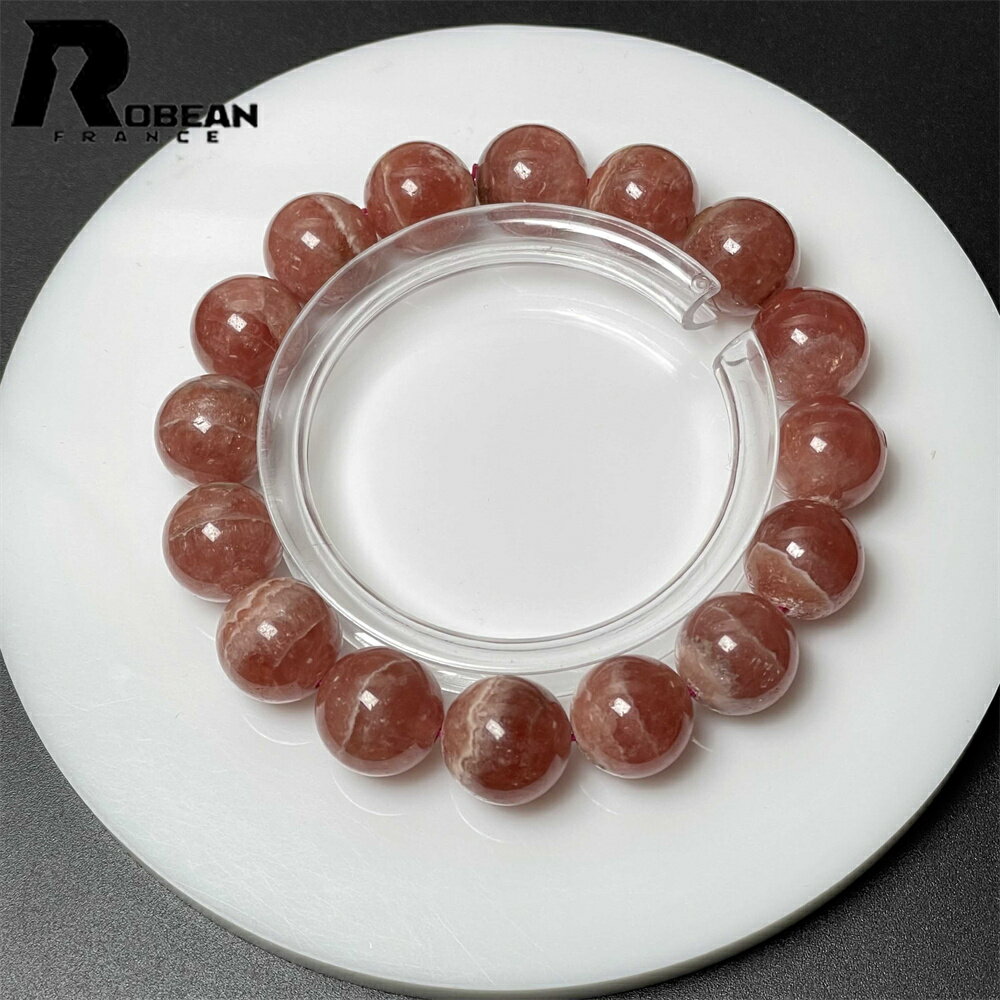 上品 EU製 ★ROBEAN・インカローズ★ブレスレット パワーストーン 原石 天然石 高級 プレゼント バラ色 アクセサリー 綺麗 お守り 水晶 綺麗 プレゼ...