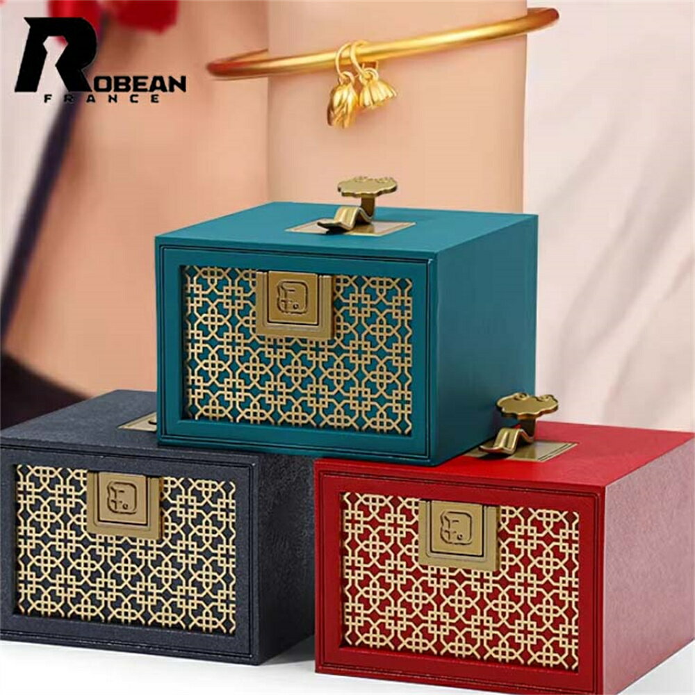 Rakuten - 【バングル収納ボックス】★ROBEAN★ラグジュアリー伝統デザイン 如意モチーフ 中国風 コレクションケース 高級感あふれるジュエリーボックス 小物整理 収納便利 出張・旅行用 ギフト最適 レディース メンズ兼用