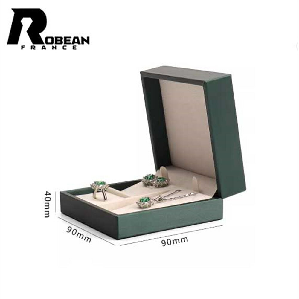 Rakuten - 【ブラッシュド調PUレザー】★ROBEAN★ ピアス イヤリング リング ペンダント ネックレス 小物整理 高級感 おしゃれ コンパクト 指輪ケース 首飾り収納 ジュエリー保管 持ち運び便利 レディース用 上品デザイン ギフト プレゼント用