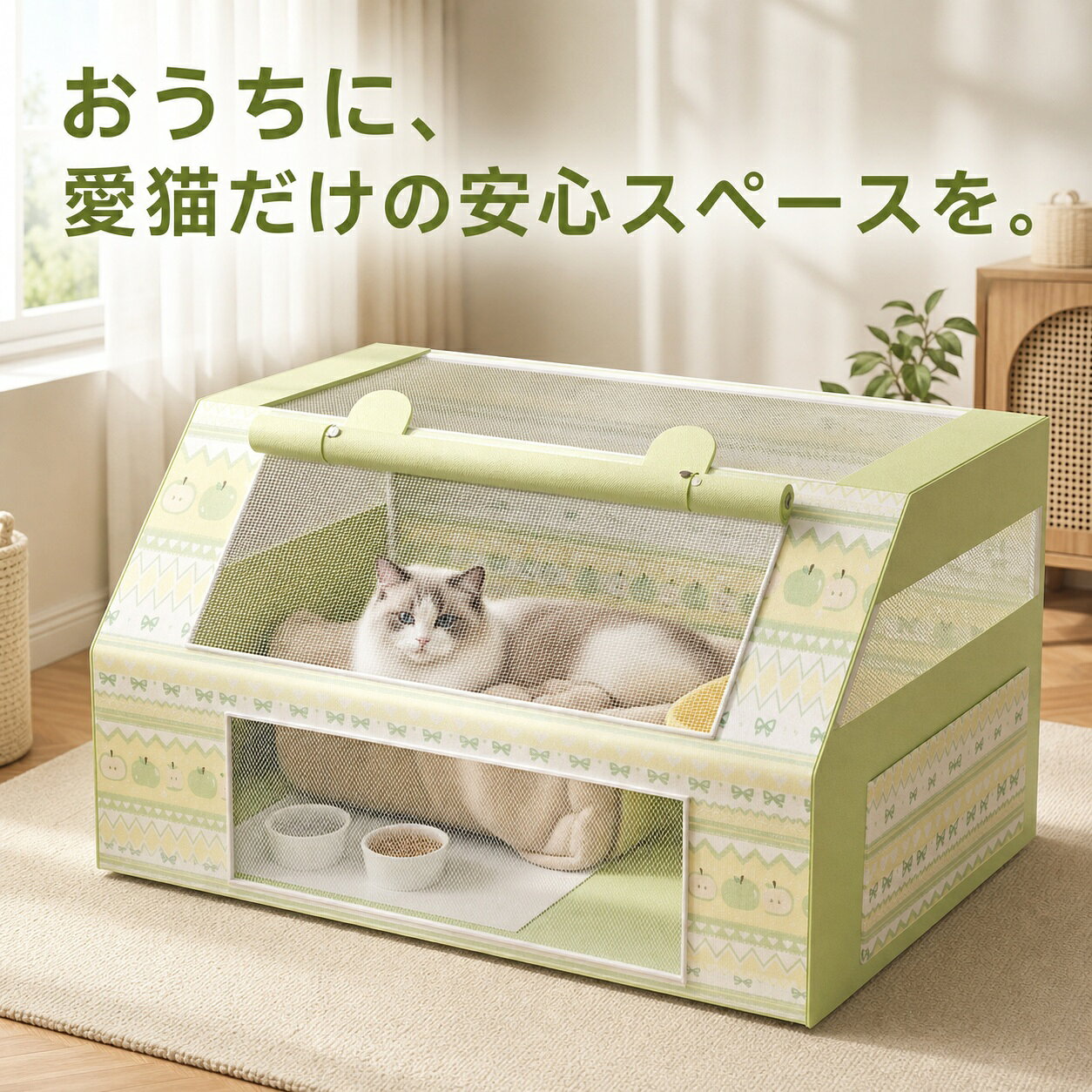 【新しい 折り畳み ペットサークル 】このペット用ケージの四方に通気ネットがあり、ペットが中にいても退屈することがなく、飼い主もこの通気ネットを通してペットの一挙手一投足を観察し、相互作用することができ、また、ペットの出入りもしやすいように、カーテン式のドアを採用しています。ペットを飼う生活をより楽しくすることができる。 【組み立て簡単】ペットサークルを収納袋から出して広げ、次にポールを順に差し込むだけ。手間がかからず、折りたためるので掃除も簡単で場所も取りません。組み立てができる折り畳み式タイプなサークルです。とても簡単で使いやすいペットアウトドアハウス。*組み立て時に手袋を着用することをお勧めします。 【多用途】このペット用ケージは長方形のデザインを採用しており、従来の円や多角形よりも利用率が高い。省スペース化。犬、猫、ウサギ、ハムスターにも当てはまります。ペットの分娩室、隔離室としても利用できる。 【実用的で便利】サイズが多様で、色が多様で、サイズの大きいペットハウスは、ペットの生活用品を配置することができて、上部には十分に大きい天窓があって、より良い換気と通気ができます。ポケット付きでペットシーツや小物を入れられ、外出時に便利です。 メーカー希望小売価格はメーカーカタログに基づいて掲載しています メーカー希望小売価格はメーカーカタログに基づいて掲載しています