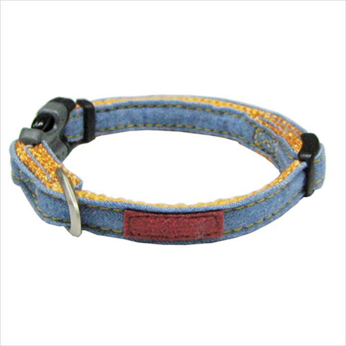 ブルーミー デニムカラー XS ライトブルー （犬用首輪） 【メール便可】