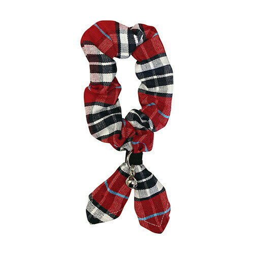 【最大2000円OFFクーポン配布中】 ブルーミー キャットスカーフ タータンレッド 【メール便可】