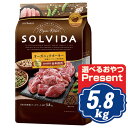 ソルビダ グレインフリー ターキー 室内飼育全年齢対応 5.8kg ソルビダ(SOLVIDA)【正規品】【オーガニック】