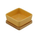 【最大2000円OFFクーポン配布中】 ルークラン ループ ディッシュ ピッコロ イエロー (犬猫用食器)