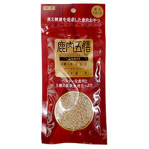 樂天商城 - 【最大10％OFFクーポン配布中】 オリエント商会 鹿肉五膳 ふりかけ 50g （犬用おやつ）