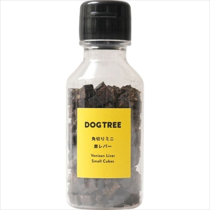【最大10％OFFクーポン配布中】 ドッグツリー トッピングボトル 角切りミニ鹿レバー ミニボトル 34g（犬用おやつ）