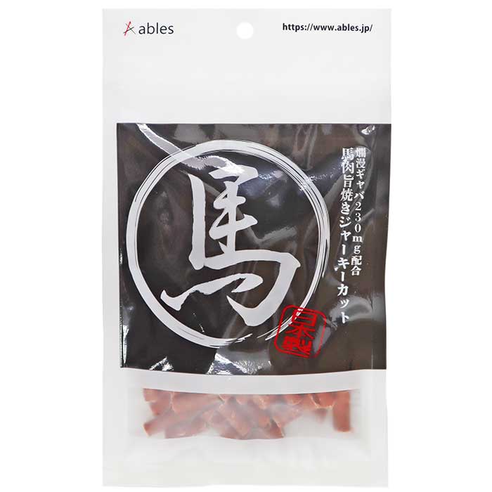 Rakuten - 国泰ジャパン 馬肉旨焼きジャーキーカット 70g （犬用おやつ）