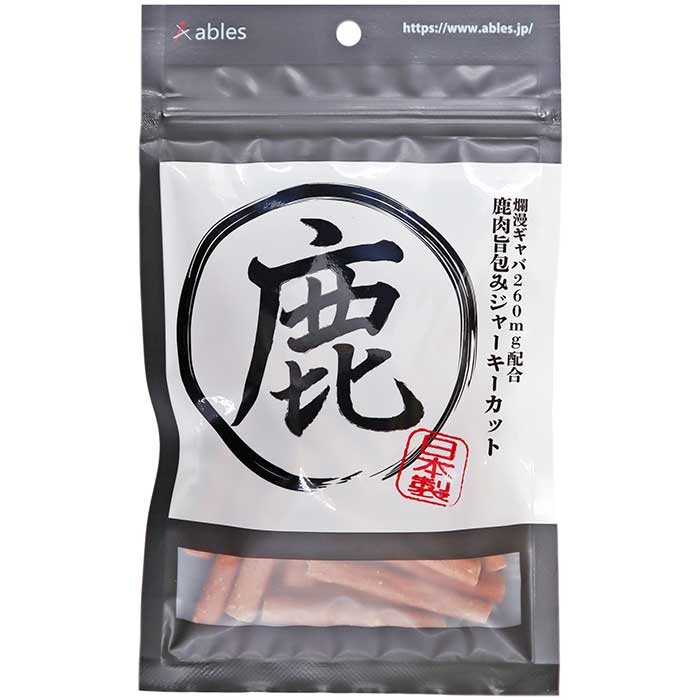 Rakuten - 国泰ジャパン 鹿肉旨包みジャーキーカット 70g （犬用おやつ）