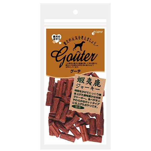 Rakuten - グーテ 蝦夷鹿ジャーキー 80g （犬用おやつ）
