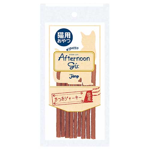 Jerky - 【最大10％OFFクーポン配布中】 猫用アフタヌーングー かつおジャーキー 20g （猫用おやつ）