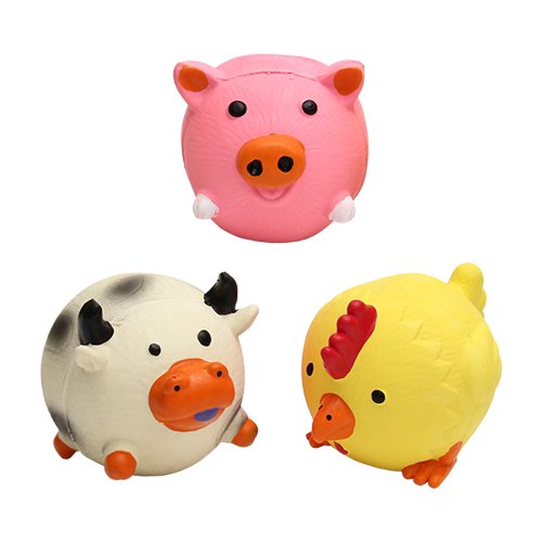 ROBERT2号店のルークラン ROOP ループプーピーズ チャビー ブル（犬用おもちゃ）【ご注文後のキャンセル・返品・交換不可】｜アングル2