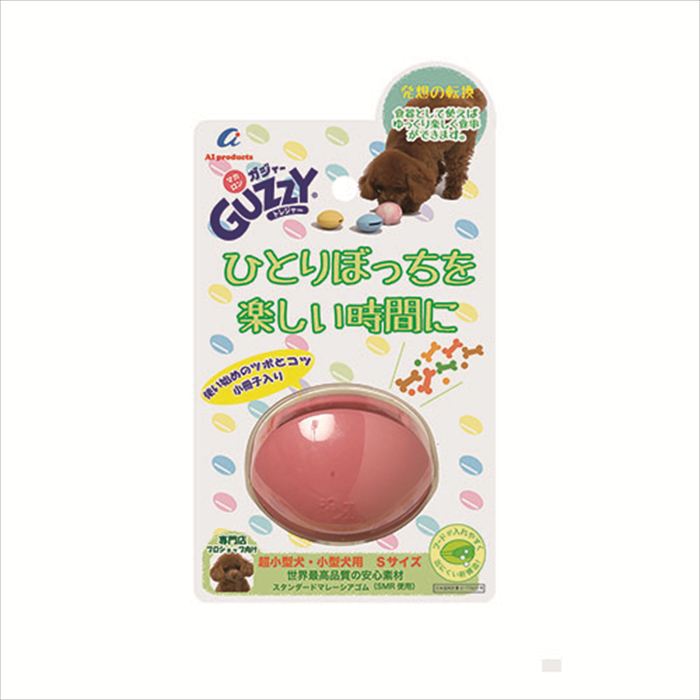 樂天商城 - 【最大10％OFFクーポン配布中】 エーアイプロダクツ マカロンガジィー S ピンク （犬用おもちゃ）