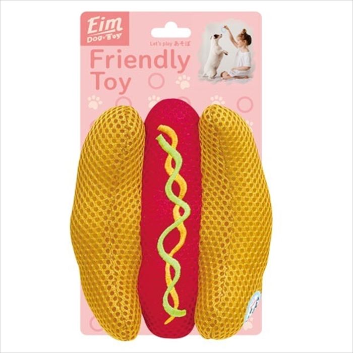 Rakuten - エイム Fooda ホットドッグ （犬用おもちゃ）