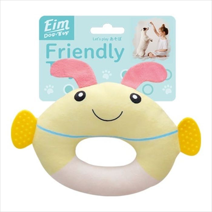 樂天商城 - 【最大10％OFFクーポン配布中】 エイム ドーナツ フィッシュ（犬用おもちゃ）