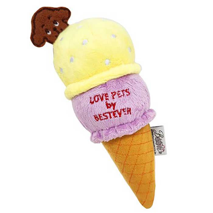 樂天商城 - 【最大10％OFFクーポン配布中】 LOVE PETS by BESTEVER ペットトイ 2段アイス レモンソルベ（犬用おもちゃ） ベストエバージャパン