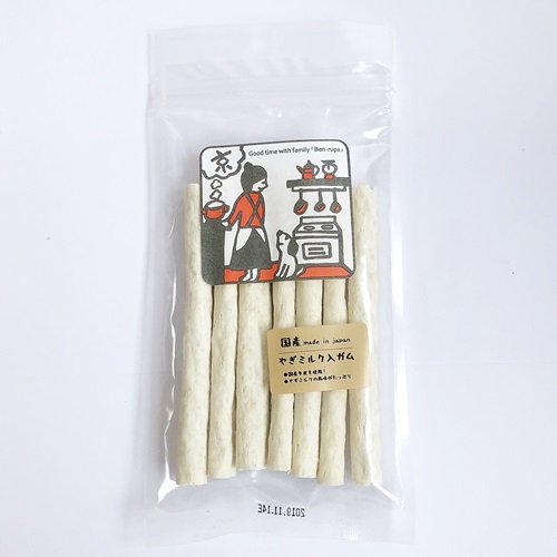 樂天商城 - 【最大10％OFFクーポン配布中】 Bon・rupa（ボンルパ）「京」 やぎミルク入りガム 7本 （犬用おやつ）【ご注文後のキャンセル・返品・交換不可】