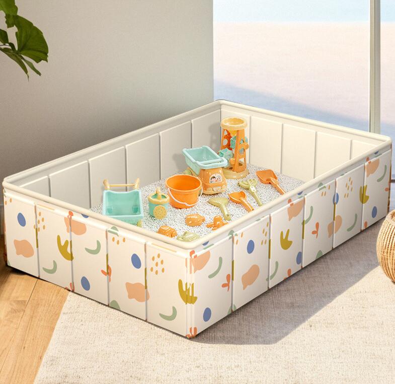激安ショップROBINの子供プール 空気入れ不要 100cm/120cm/140cm プール ベビー用 ペット 犬 バスタブ ビニールプール ベランダ 折り畳み プール 日光浴 ペット用バスグッズ ベビー キッズ 子供用 プール 持ち運び 夏 水遊び 犬猫 お風呂用 屋内 屋外 収納便利｜アングル2