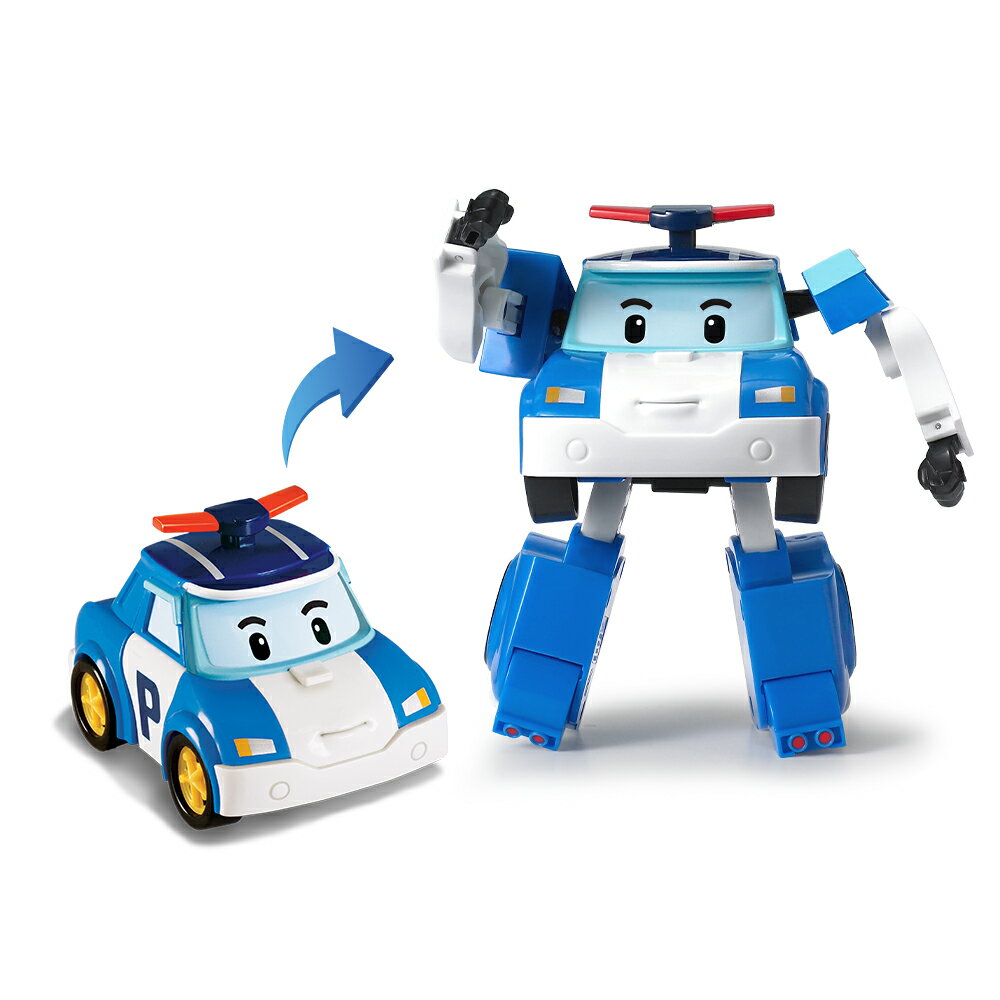 ロボカー ポリー 4インチ 変身 ロボット 2種SET よりどり2点