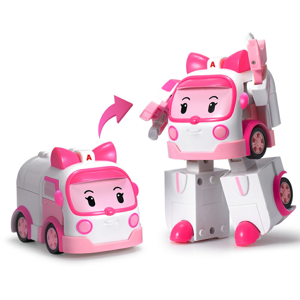 [ロボカーポリー 公式ショップ] 4インチ変身ロボット2種SET よりどり2点（ポリー・アンバー・ロイ・ヘリー・マーク・バッキー）ミニカー+ロボット 変形おもちゃ 知育玩具 未就学児おもちゃ 男の子 キッズ プレゼント くるま 2WAYおもちゃ レスキュー 韓国 robocar poli 3