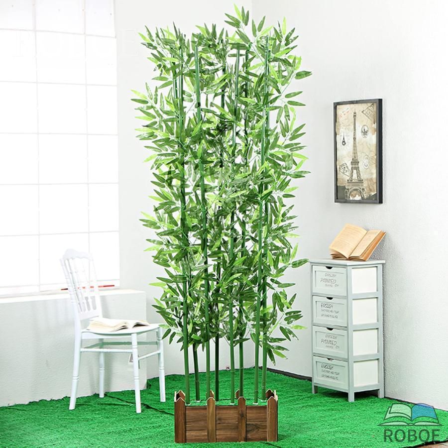 樂天商城 - 人工竹 造花 インテリア 坪庭 フェイクグリーン 大型 販売 装飾 和風 竹（タケ）ガーデニングフェンス 竹垣 竹林 人工観葉植物 10本の竹