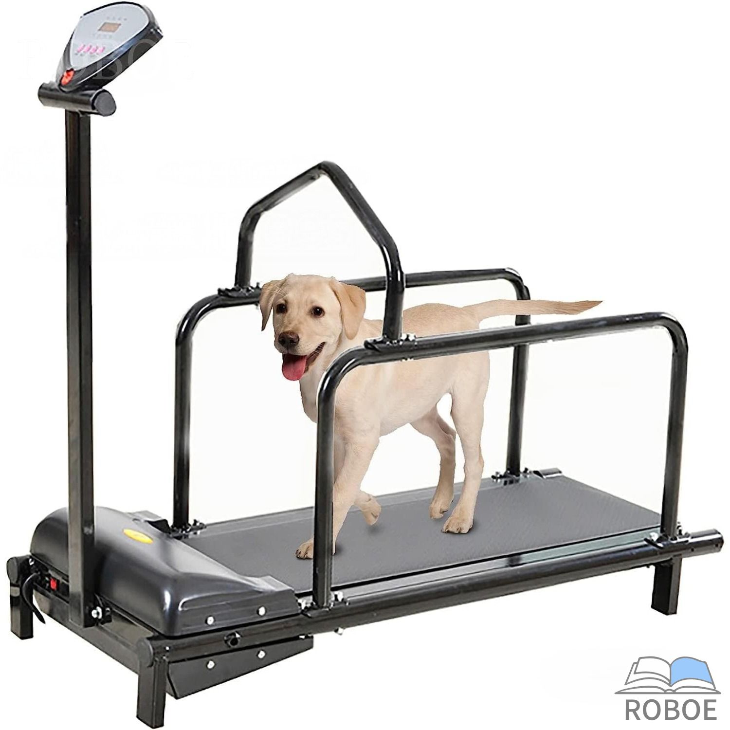 樂天商城 - 【時間限定P4倍】犬用トレッドミル 小型犬用 ペット用トレッドミル 犬用 犬用ランニングトレーニングマシン 100kgの耐荷重 LCDディスプ