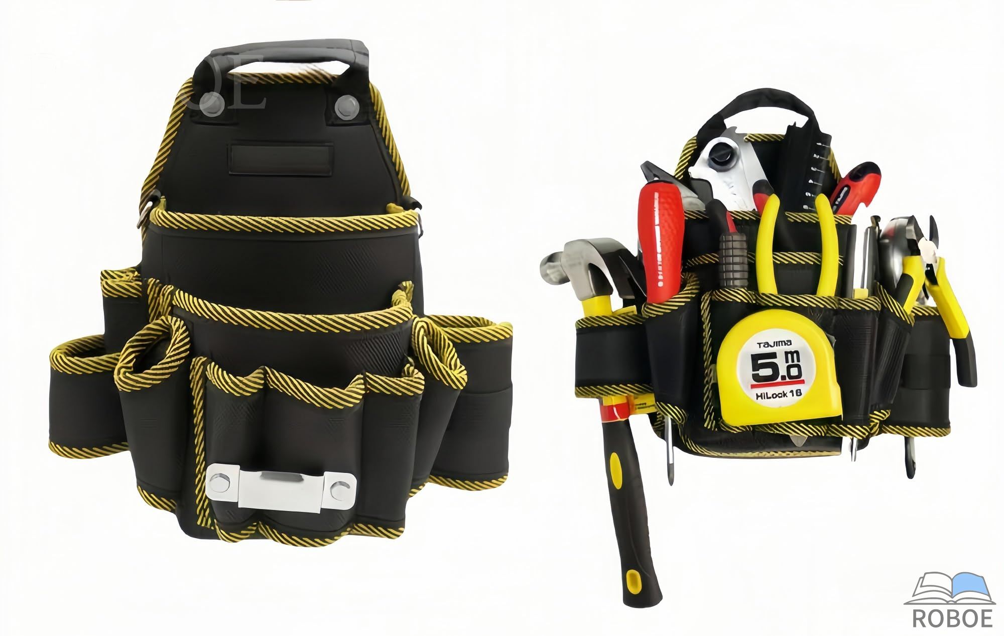 Rakuten - アウトドアツールポーチ 電気技師ツールバッグ 大工用ツールバッグ メンズツールウエストバッグ ウエストツールバッグ 防水ツール キャ