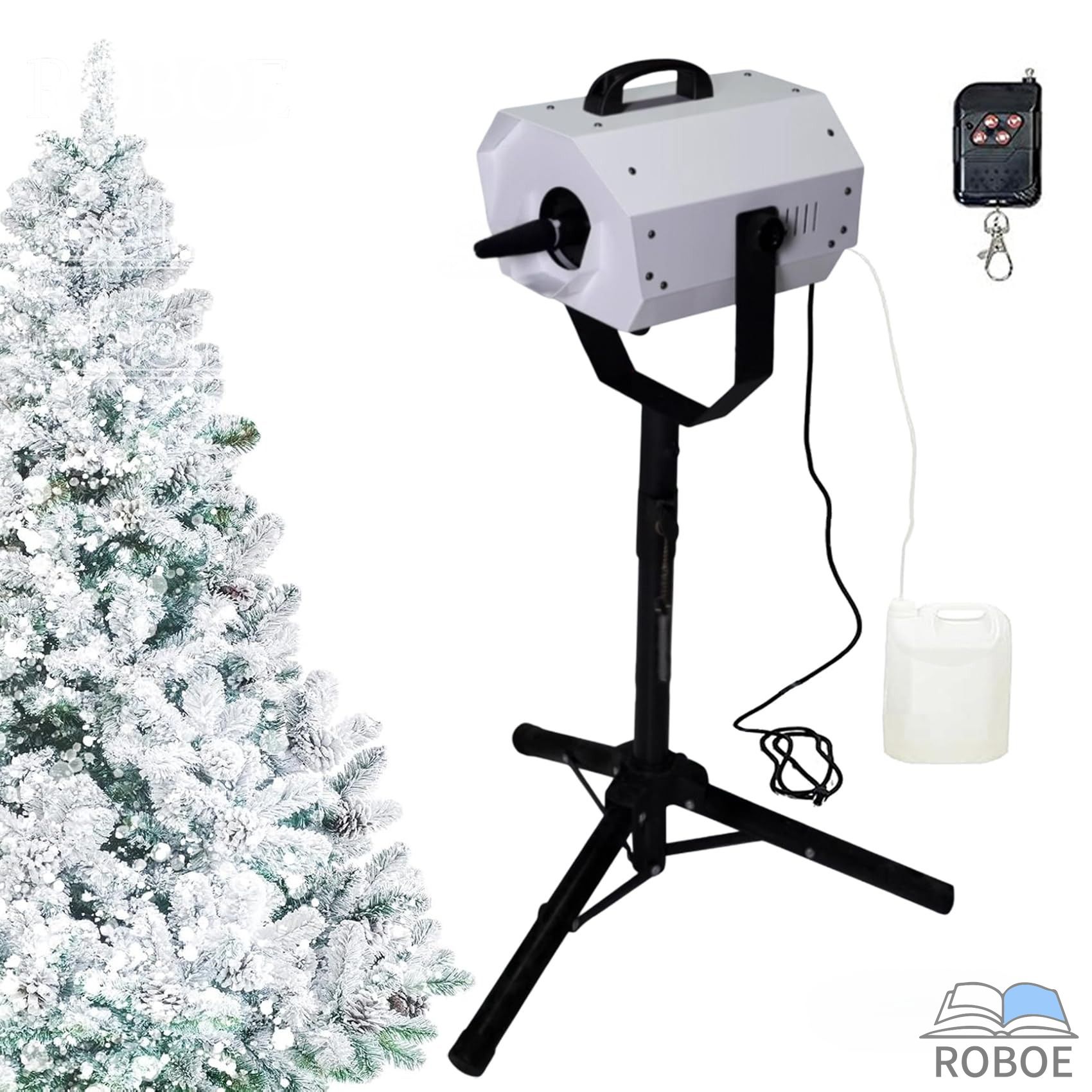 Rakuten - スノーマシン 1200W 110V 泡マシン フォーム 雪花机 造雪机 バブル スノーエフェクト スモーク リモコン式 家庭用 業務用 人工降雪機 雰