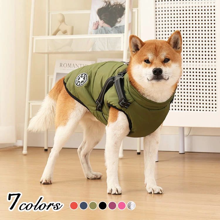 樂天商城 - ジャケット 秋 犬服 冬 着せや 犬 防寒 犬の服 ダウンベスト 服