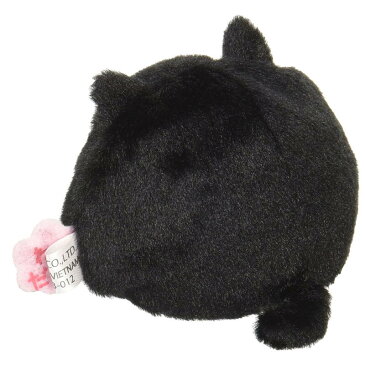 ぬいぐるみ ねこだんご くろ おもちゃ 子供 キッズ ベビー 誕生日 プレゼント ギフト お手玉 マスコット 人気 キャラクター グッズ ふわふわ 猫 小さい 小さめ 手のひら ミニサイズ 動物 出産祝い 男の子 女の子 お返し ベビー キッズ 子ども こども 贈り物