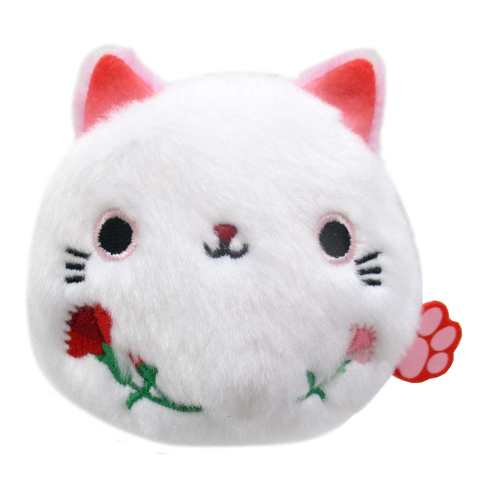 ぬいぐるみ（1000円程度） ねこだんご 花ねこだんご 4月 カーネーション 猫 ぬいぐるみ 猫 雑貨 猫グッズ ネコ グッズ ねこ お手玉 マスコット プチギフト 誕生日プレゼント 子供 おもちゃ 女の子 誕生日 プレゼント 小学生 ぬいぐるみ キャラクター グッズ こども 子ども 癒しグッズ 贈り物