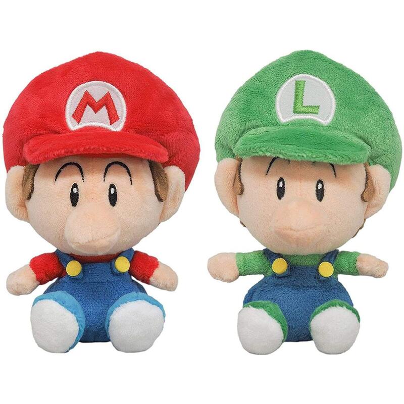 【 まとめ買い 2種セット 】 ぬいぐるみ スーパーマリオ ベビィマリオ ベビィルイージ Sサイズ マリオ グッズ 子供 おもちゃ 誕生日プレゼント 男の子 女の子 誕生日 プレゼント 小学生 任天堂 ニンテンドー 人気 キャラクター グッズ キッズ 子ども こども 贈り物 癒し