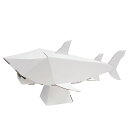 水族館 サメ ハコモ hacomo ペーパークラフト キット クリスマス 工作キット 小学生 工作 キット 知育 おもちゃ 誕生日プレゼント 子供 おもちゃ 男...