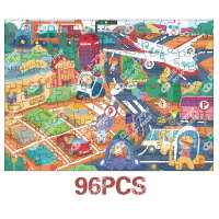 ジグソーパズル【あす楽】【送料無料】3種類セットパズルPuzzleギフトラッピング誕生日プレゼント誕生日プレゼント96-140ピース子供子どもこども認知教育知育玩具勉強組み立ておうち時間ステイホームおもちゃ趣味幼稚園保育園小学小学校
