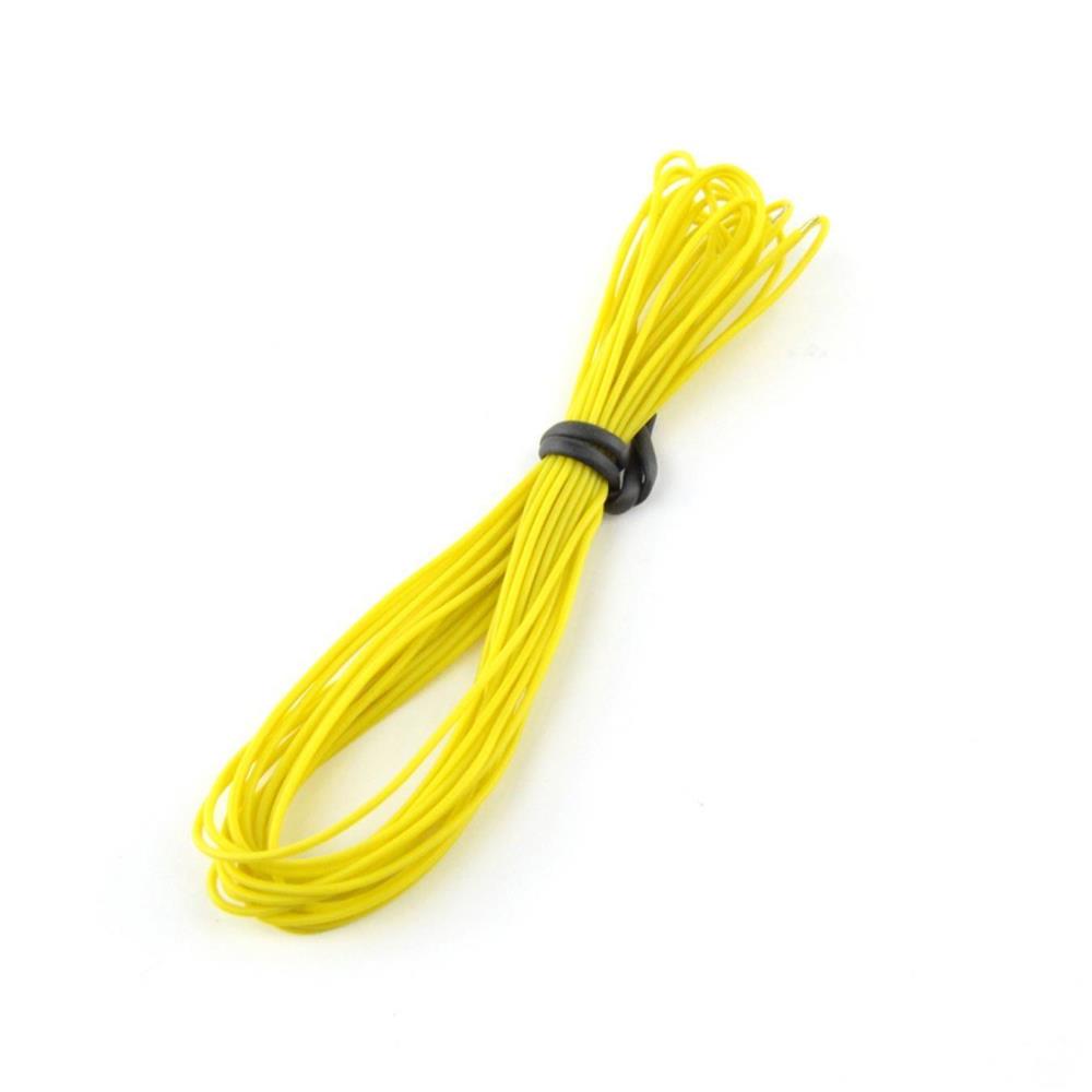 黄色シリコンワイヤ AWG30(3m)の商品画像
