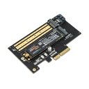 概要 PCle - NVMe SSDアダプタ デュアル標準&colon; Mキー/ Bキーインタフェース 速度&colon; 32Gbps &lpar;NVME&rpar; 6Gbps &lpar;NGFF&rpar; システム&colon; Windows / Mac / Linux NVMe SSDに対応しています。 PCle - NVMe SSDアダプタは、NVMe SSDに対応し、NVMe SSDをZimaBoardの高速キャッシュとして拡張できます。 M.2のトレンドを追い、Mキー / Bキーを使い、NPUやネットワーク通信モジュールなどの斬新なものを取り入れ開発できます。 仕様 デュアル標準&colon; Mキー / Bキーインタフェース 速度&colon; 32Gbps &lpar;NVME&rpar; 6Gbps &lpar;NGFF&rpar; システム&colon; Windows / Mac / Linux 同梱 1 x PCle - NVMe SSDアダプタ