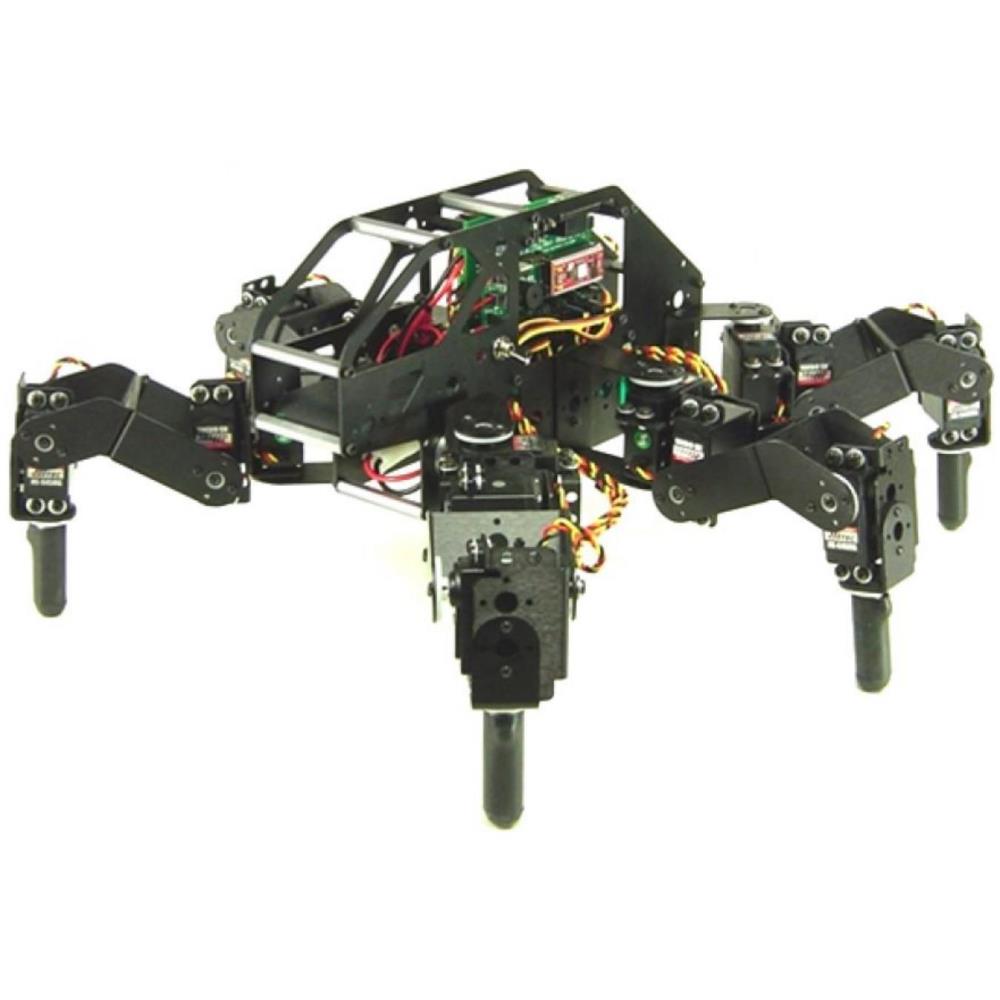 Lynxmotion T-Hex 3DOFヘキサポッドロボットキット（電子機器なし）