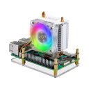 52Pi ICE Tower CPU クーラー RGB LED照明付き 冷却ファン (Raspberry Pi 5用)(2)