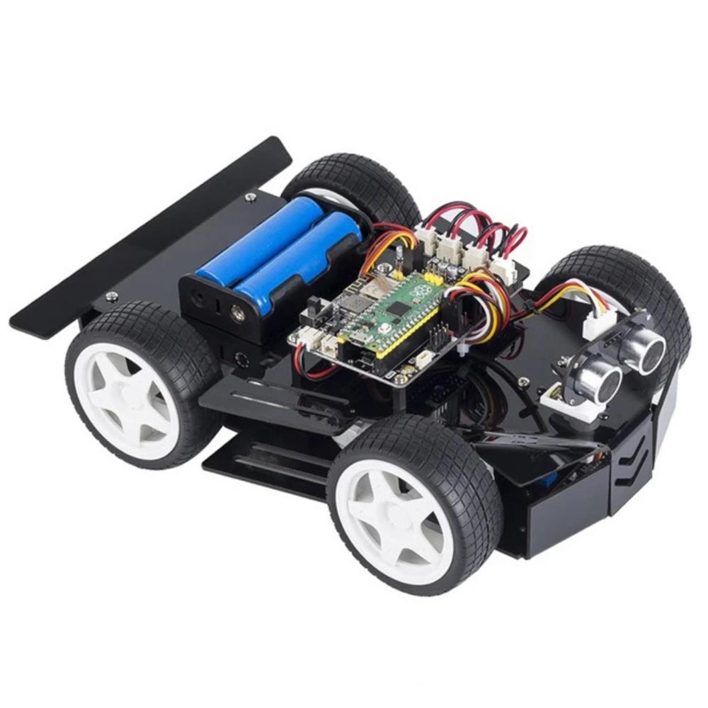 SunFounder 4WD ロボットカーキット Raspberry Pi Pico用 MicroPython および アプリ制御可能