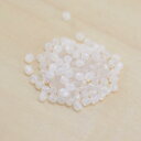 チェコビーズ FPラウンド 3mm ホワイトオパール 30個 ファイアーポリッシュ パーツ アクセサリー ハンドメイド 手芸 手作り 素材