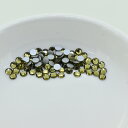 フラットバック viva12 プレシオサ ss6 カーキ F クリスタル ラインストーン CRYSTAL PRECIOSA
