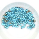 Vカット pp24 プレシオサ アクアボヘミア F MAXIMA チャトン マキシマ クリスタル ラインストーン CRYSTAL PRECIOSA