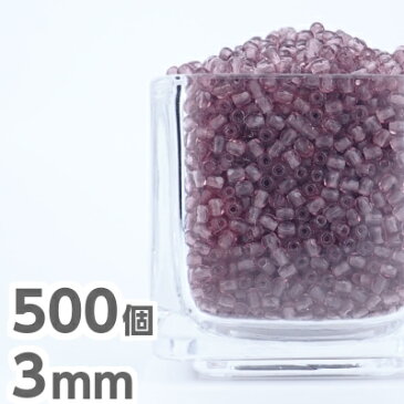 チェコビーズ ガラスビーズ 手芸 ビーズ/500個 ファイアポリッシュ 3mm 赤 レッド/ドロップ しずく スクエア ソロバン パーツ ネックレス ピアス イヤリング ハンドメイド アクセサリー Lt.アメジスト2 素材 手作り ヴィンテージ