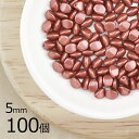 【まとめ買い割引】【100個】ピンチ ピンチ 約5mm ハンドメイド 手芸 材料 素材 手作り チェコガラス【ビーズ パーツ チェコビーズ ガラスビーズ アクセ...
