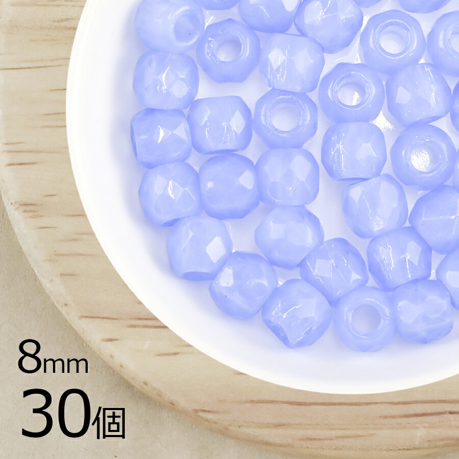 【期間限定40%OFF】【まとめ買い割引】【30個】ファイアポリッシュ太穴 ラウンド カット オパールブル..