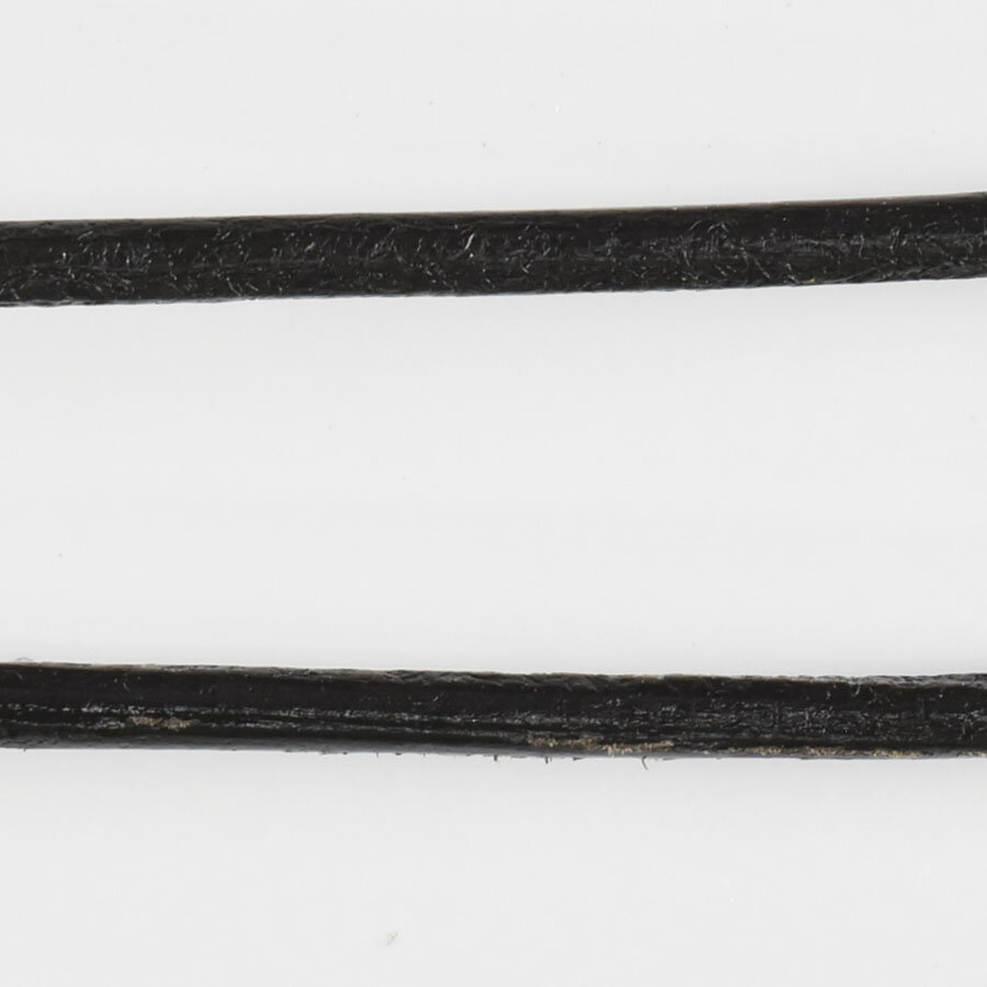 【70cm】レザーコード 革ヒモ 天然皮革/ひも /ダークブラウン 茶系 こげ茶/1.5mm/パーツ アクセサリー ハンドメイド 手芸 ビーズ ネックレス ピアス