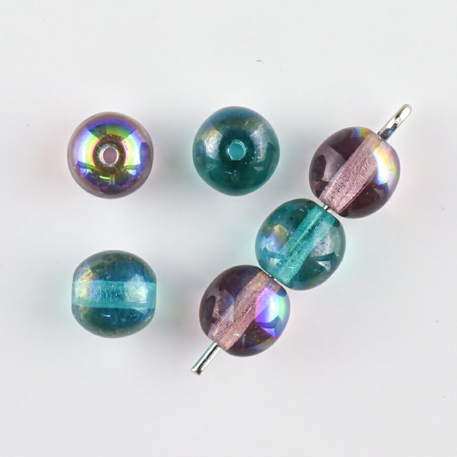 【期間限定50%OFF】プレストビーズ ラウンド 】【12個】【色をお選びください】【約6mm】丸 ハンドメイド 手芸 手作り 材料 素材 ビーズ パーツ チェコビーズ ガラスビーズ アクセサリー