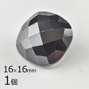【キュービックジルコニア ルース クッションカット】【1個】【タンザナイト 青系 ブルー】【約16×16mm】無穴 パーツ アクセサリー ハンドメイド 手芸 手...